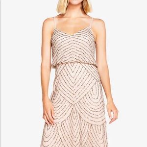 Adrianna Papell sequin gown
